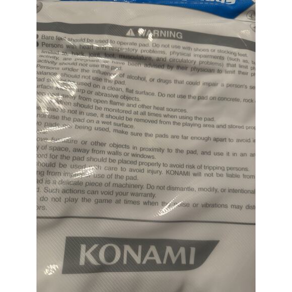 Konami DDR Dance Dance Revolution Dance Pad Mat Nintendo Wii + Gamecube Tested - Picture 5 of 7